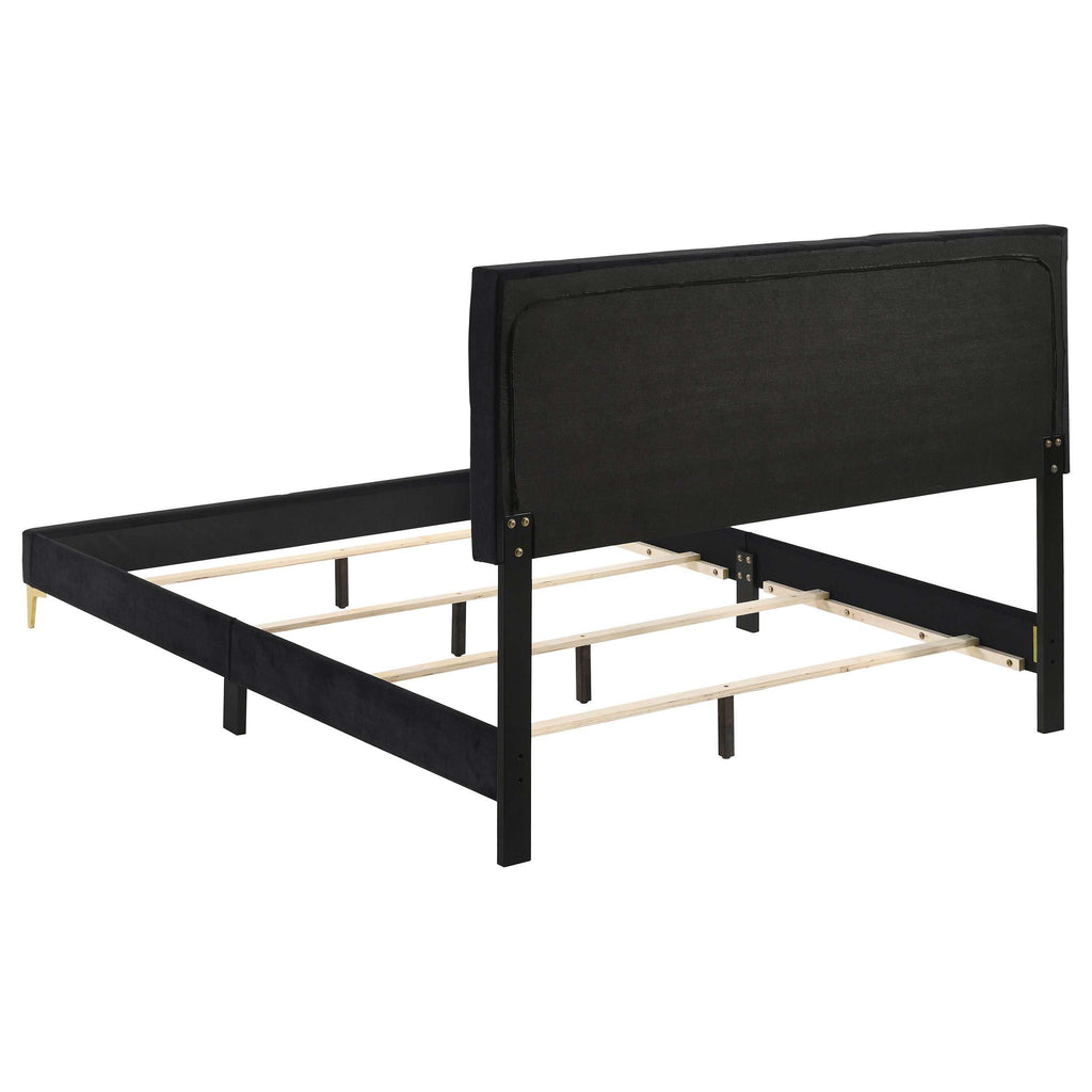 Kendall Upholstered Eastern King Panel Bed White