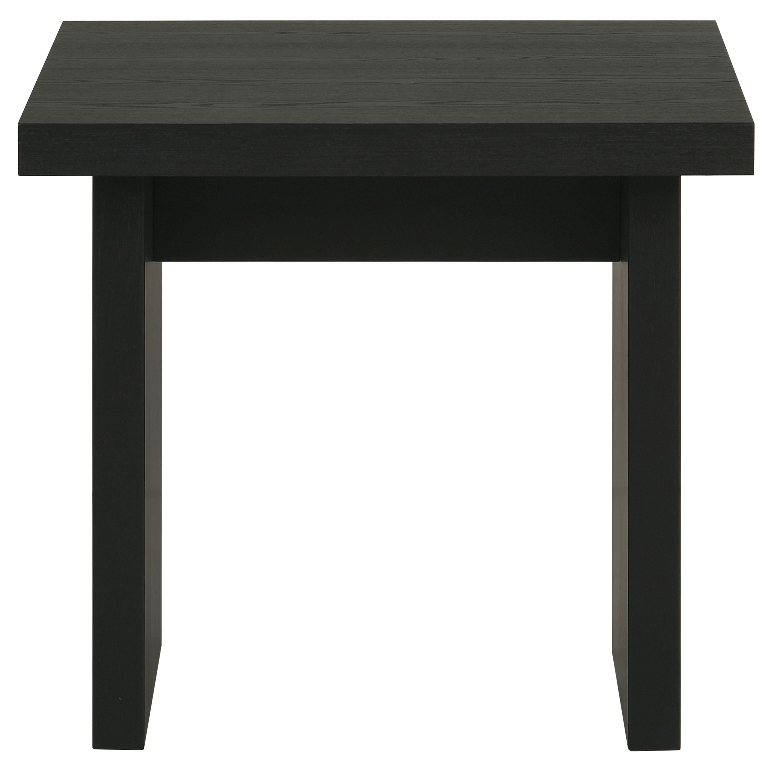 Decker Square Occasional Side End Table Natural Oak