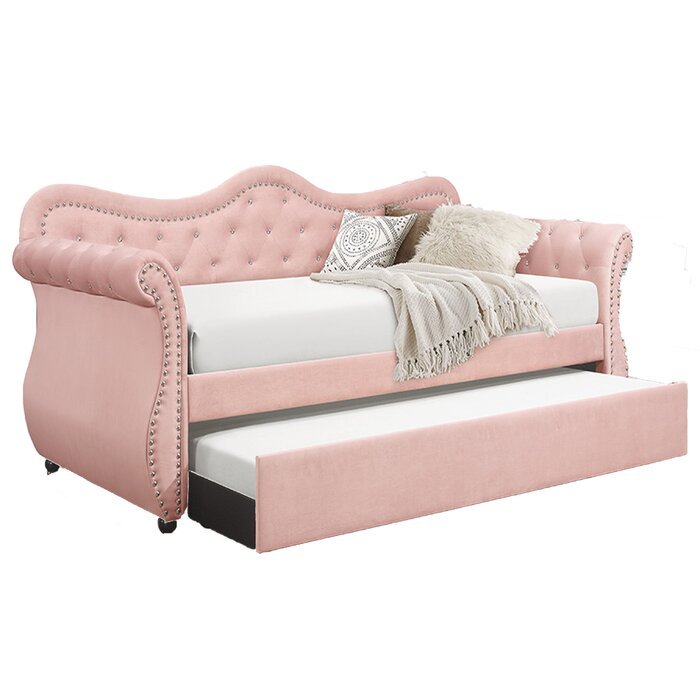 Galaxy Home Abby Twin DayBed in Pink