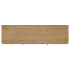 Rowe 65-inch 2-door Wood TV Stand Media Console Light Oak