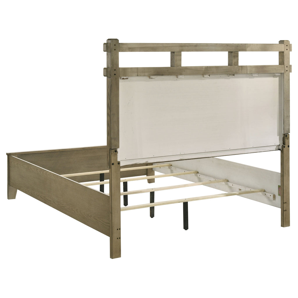 Hazlewood 61-inch Eastern King Panel Bed Vineyard Oak