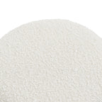 Wesley Ivory Boucle Stool
