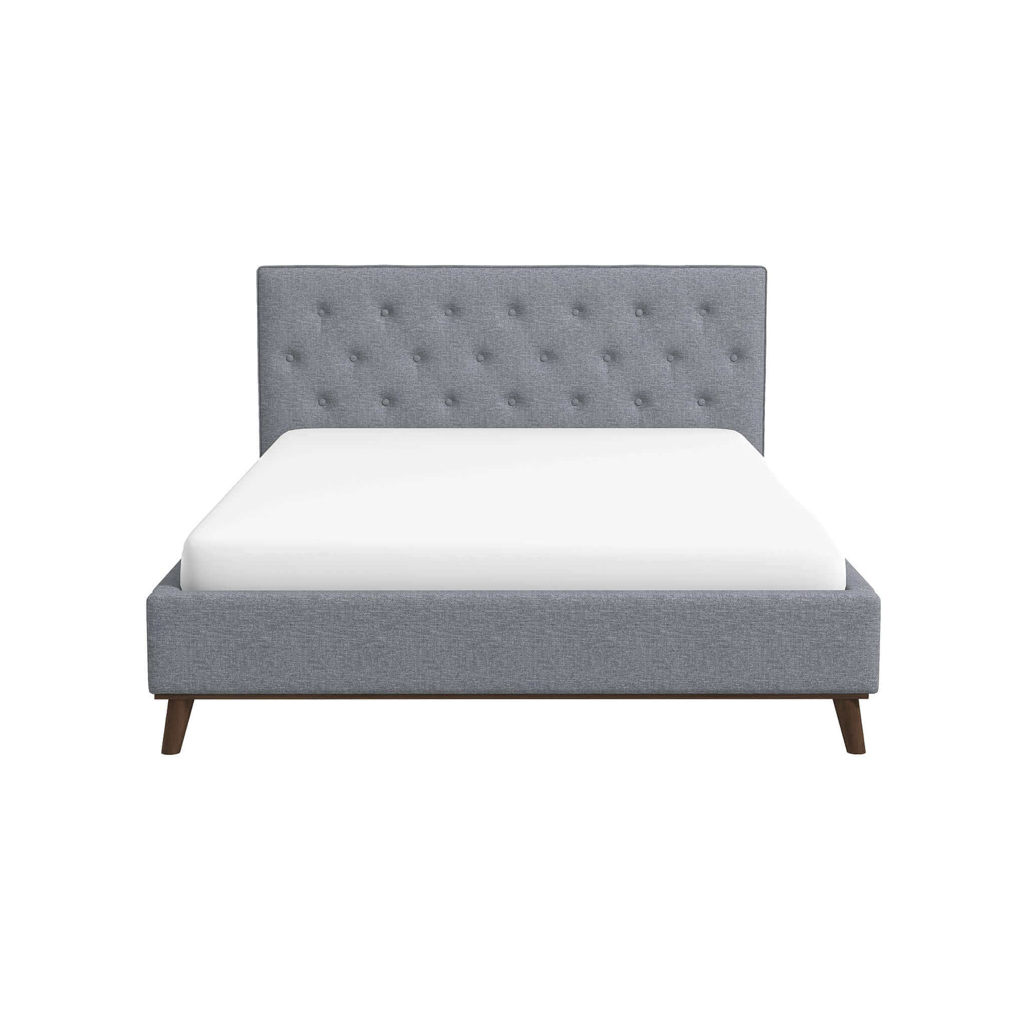 Graceville Light Grey King Platform Bed
