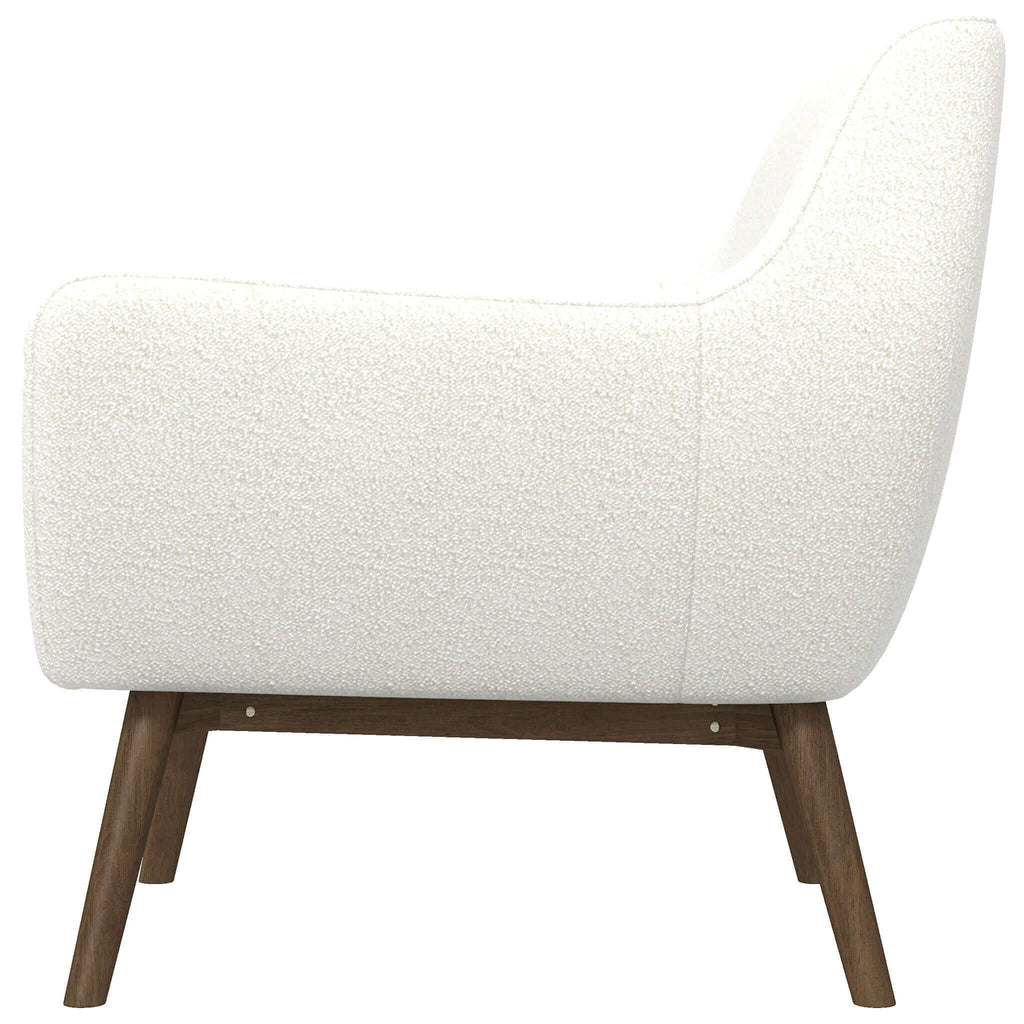 Panom Tan Leather Lounge Chair