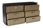 Galaxy Home Allure Dresser in Black
