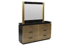 Galaxy Home Allure Dresser in Black
