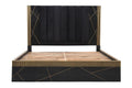 Galaxy Home Allure King Bed in Black