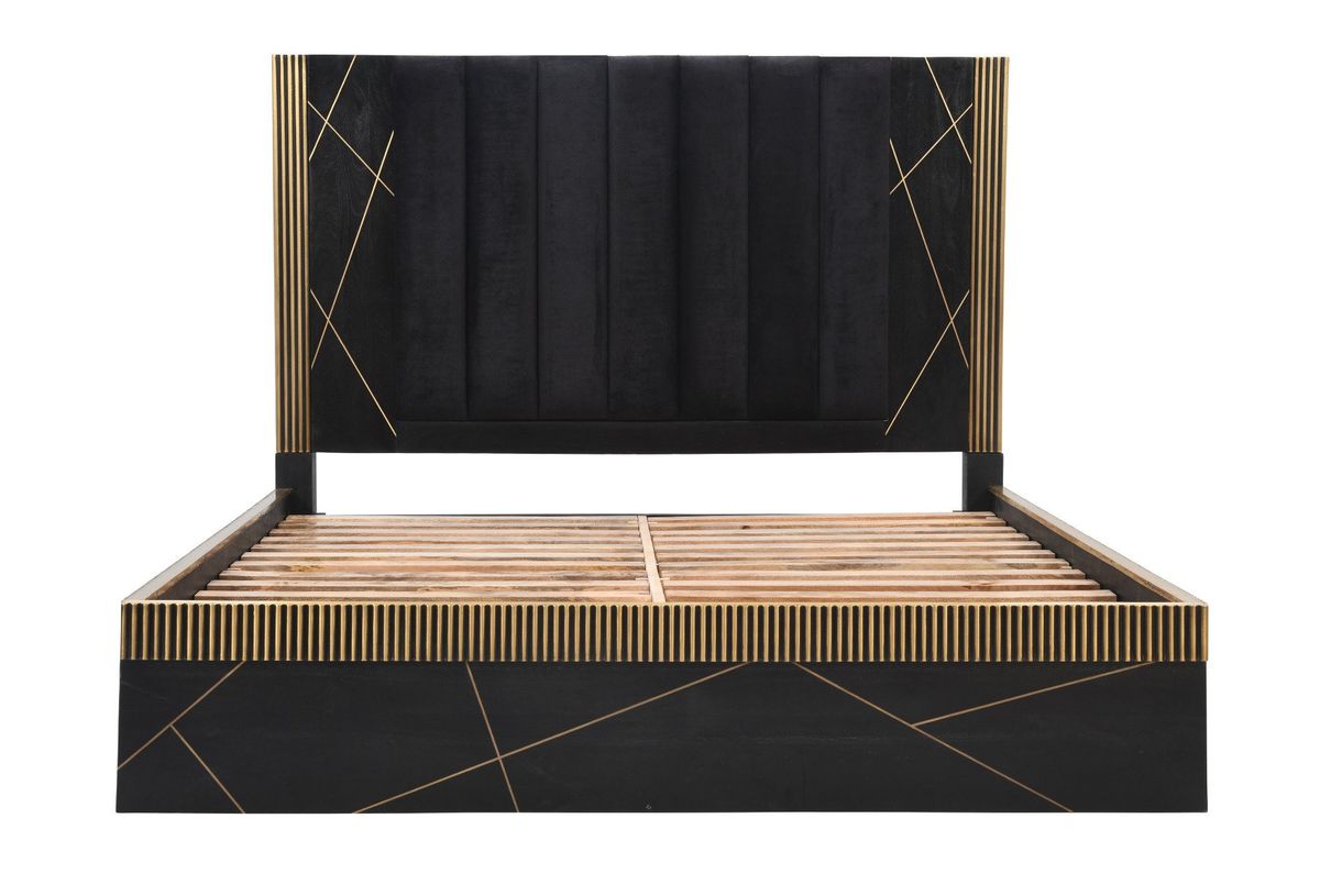 Galaxy Home Allure King Bed in Black