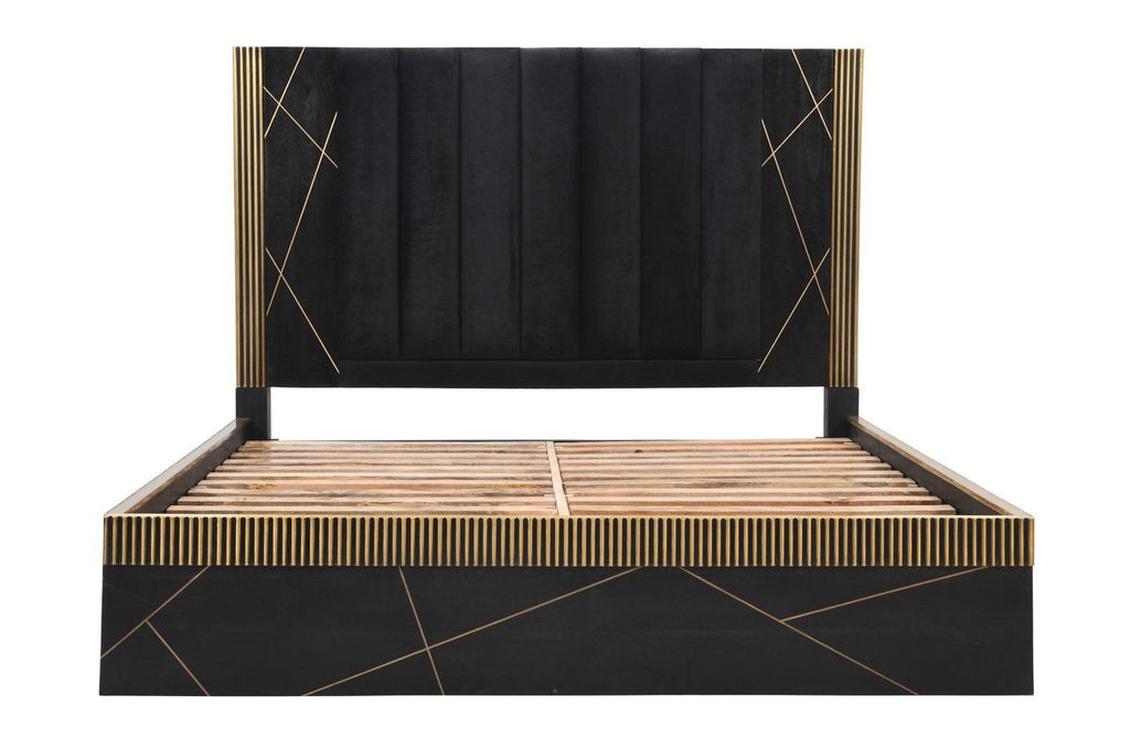 Galaxy Home Allure Queen Bed in Black