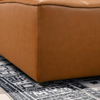 Selen Comfy & Chic Corner Sectional Sofa with Ottoman