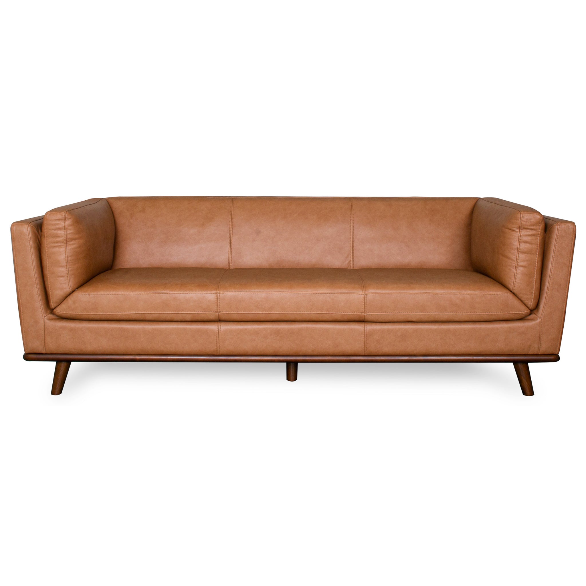 Phoenix Cognac Leather Sofa