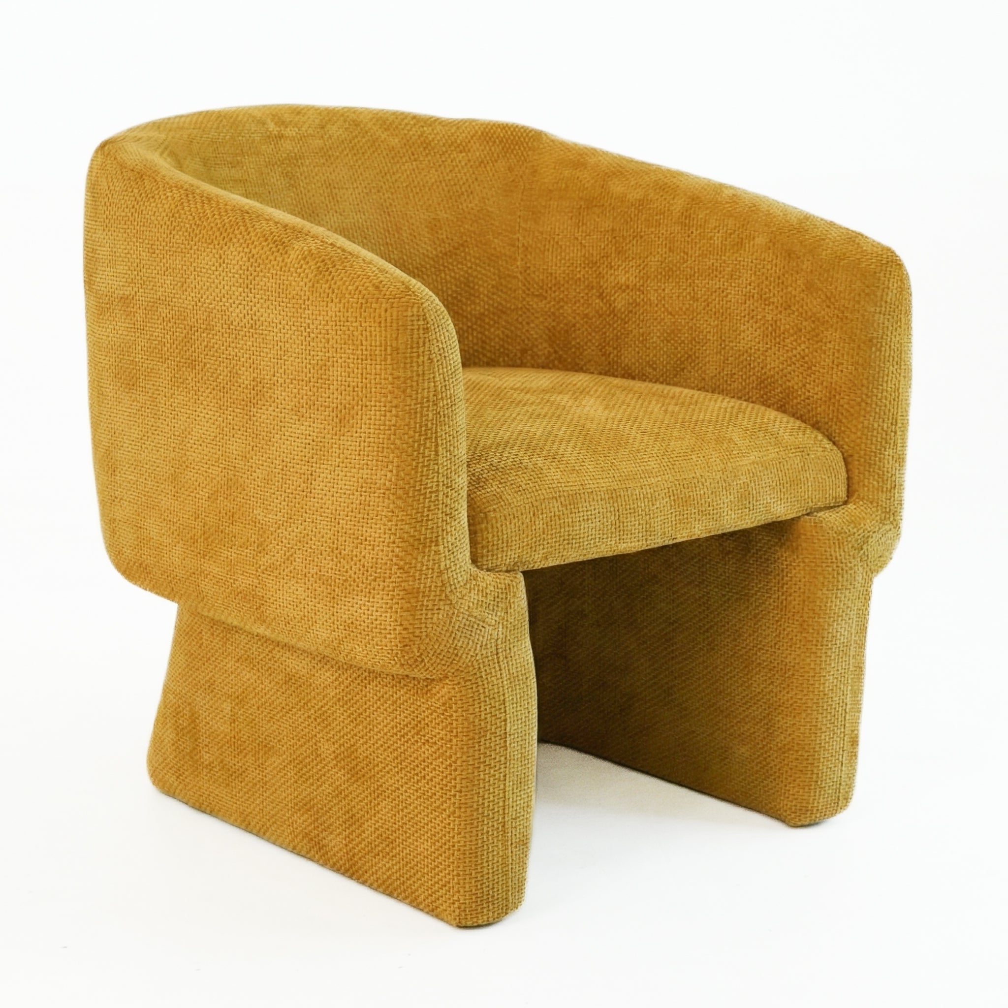 Wichita Gold Chenille Lounge Chair
