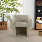 Wichita Light Brown Chenille Lounge Chair