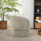 Wichita Light Brown Chenille Lounge Chair