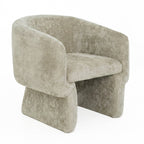 Wichita Gold Chenille Lounge Chair