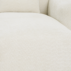 Haledon 3-Piece Sand Boucle Right Sectional Sofa