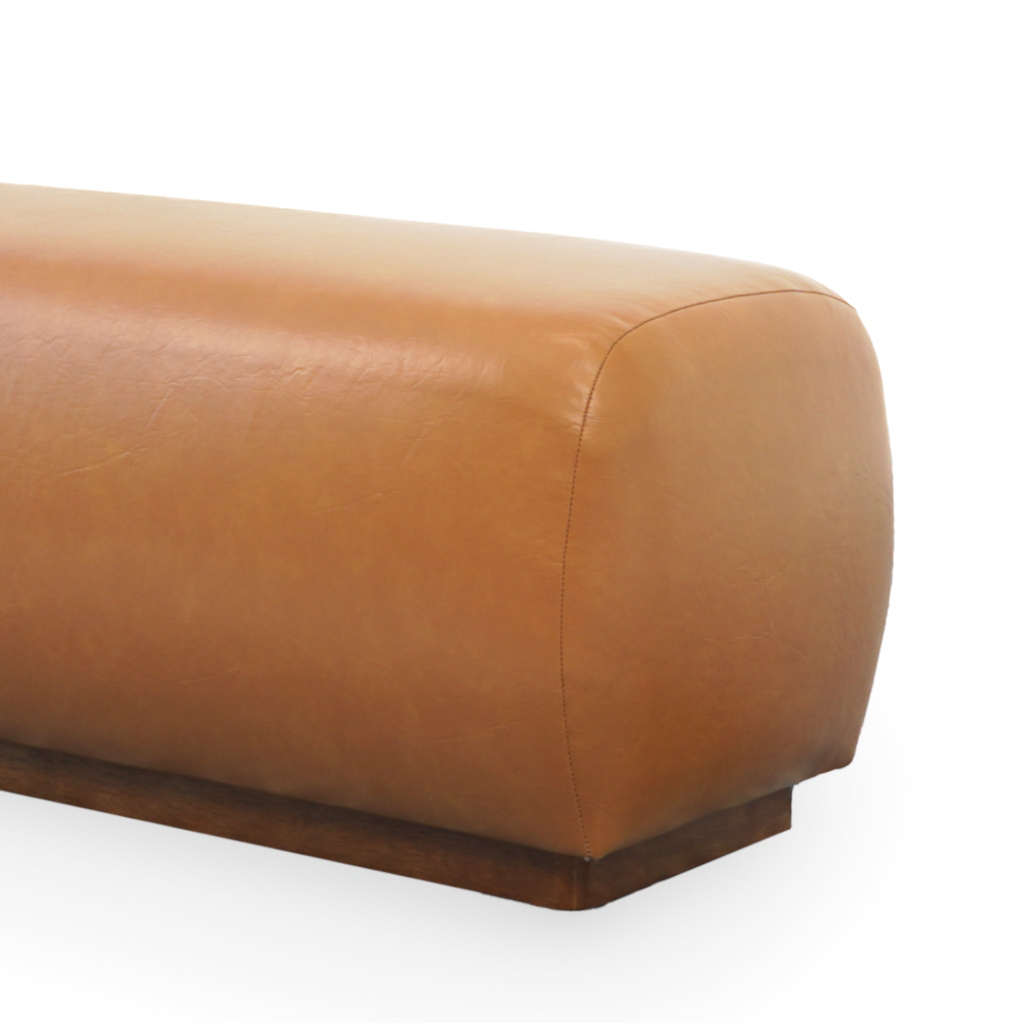 Kelvin Tan Vegan Leather Bench