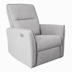 Asheville Dark Yellow Suede Recliner Chair