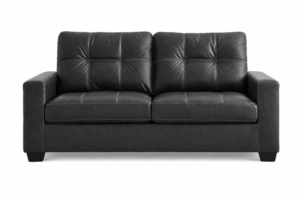 Ashley 1700439 black queen sleeper sofa on white background