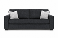 Ashley 8721339 charcoal queen sleeper sofa on white background
