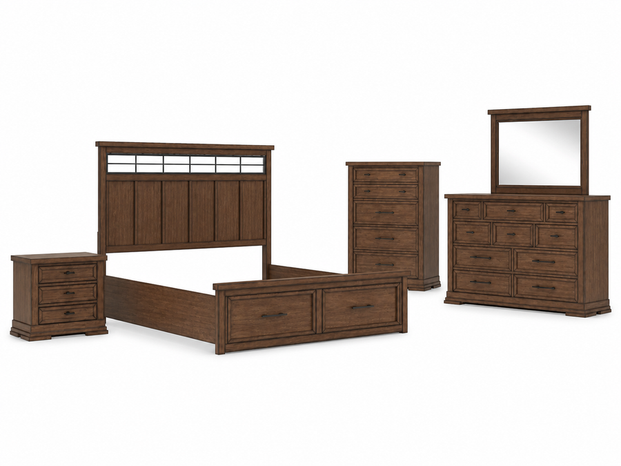 Ashley B849 5-Piece Queen and King Bedroom Set