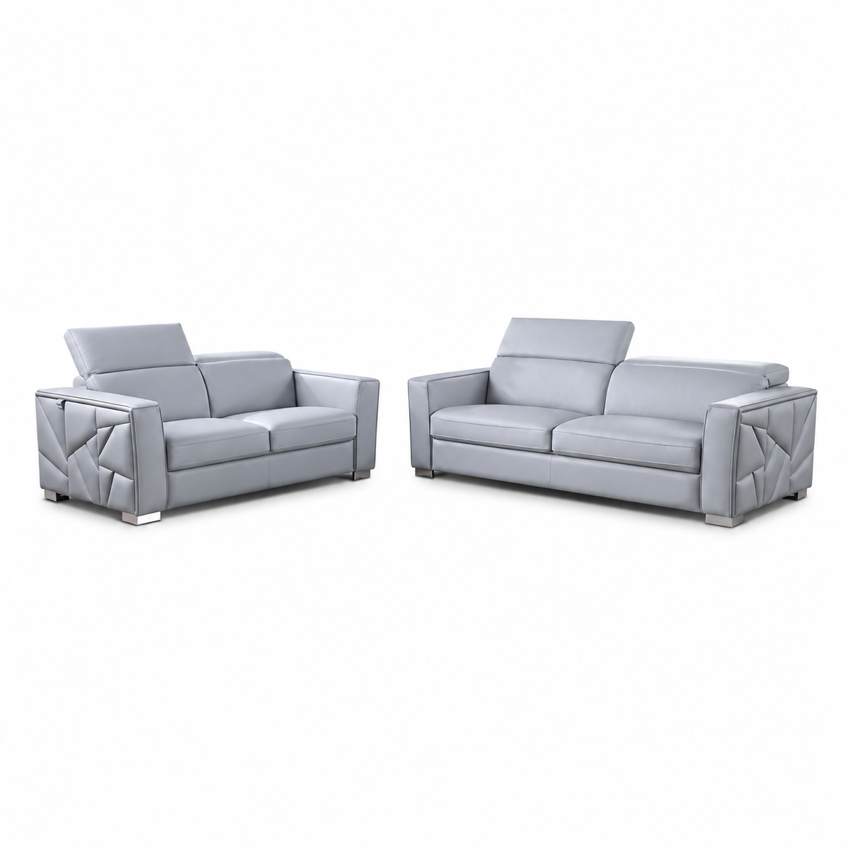 Lumira — astra light blue 2 piece v2 — exact included furniture on white