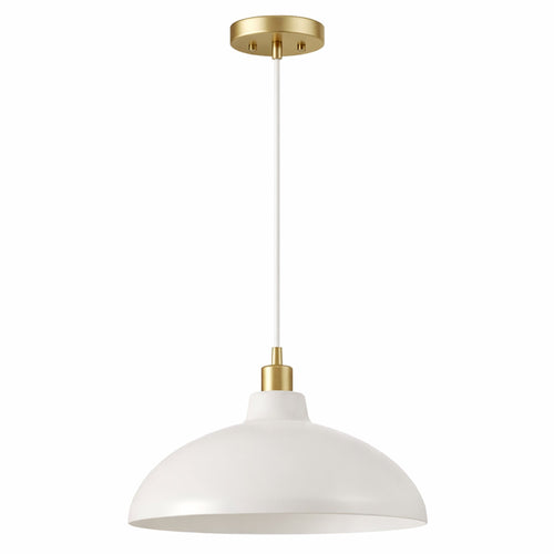 Astral Single Light White Pendant Lamp