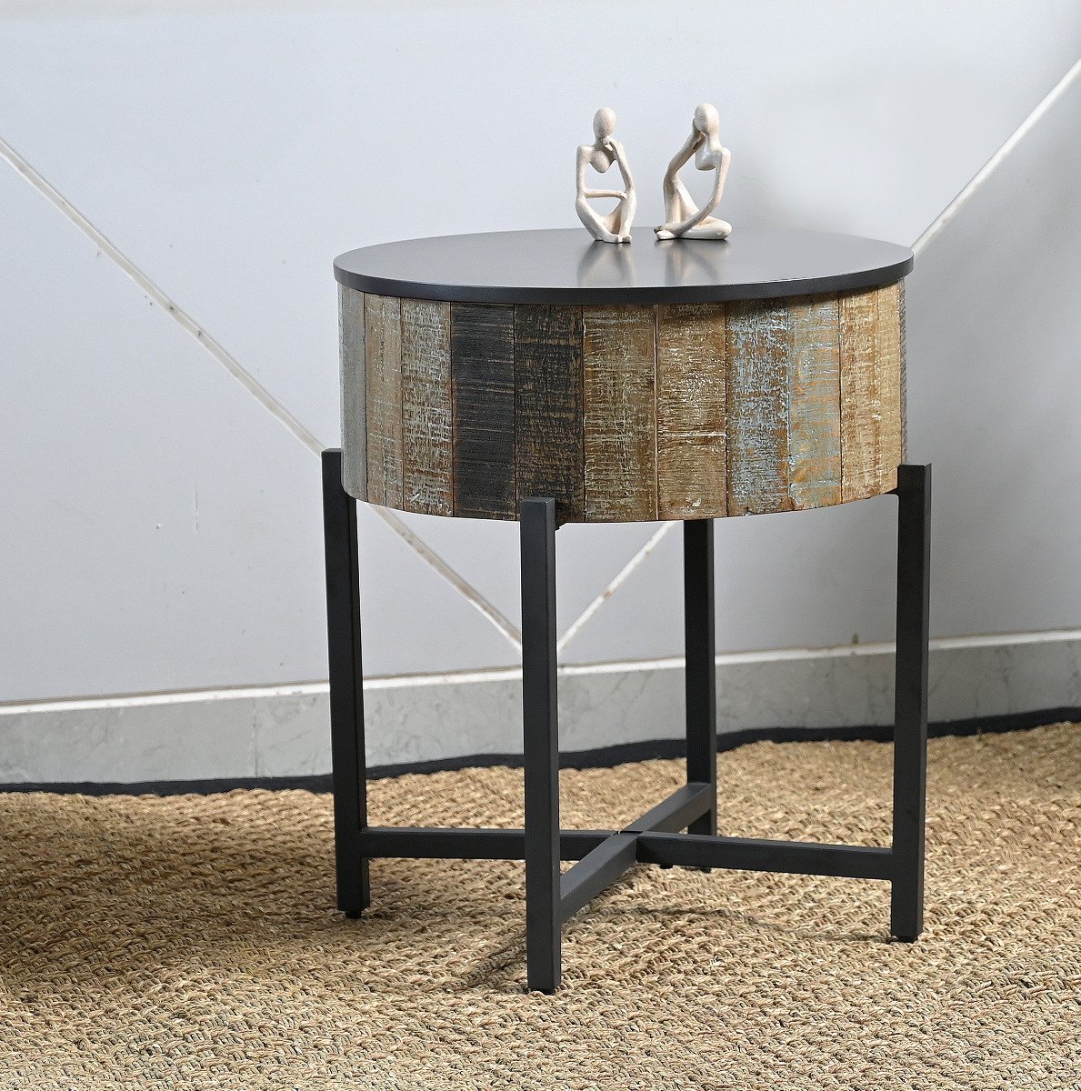 Galaxy Home T1216E End Table in Brown
