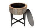 Galaxy Home T1216E End Table in Brown