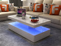 Galaxy Home Aurora Coffee Table in White