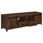 Madra 2-door Engineered Wood 79-inch TV Stand Distressed Pine