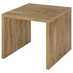 Canoga Engineered Wood Accent Side End Table Light Oak