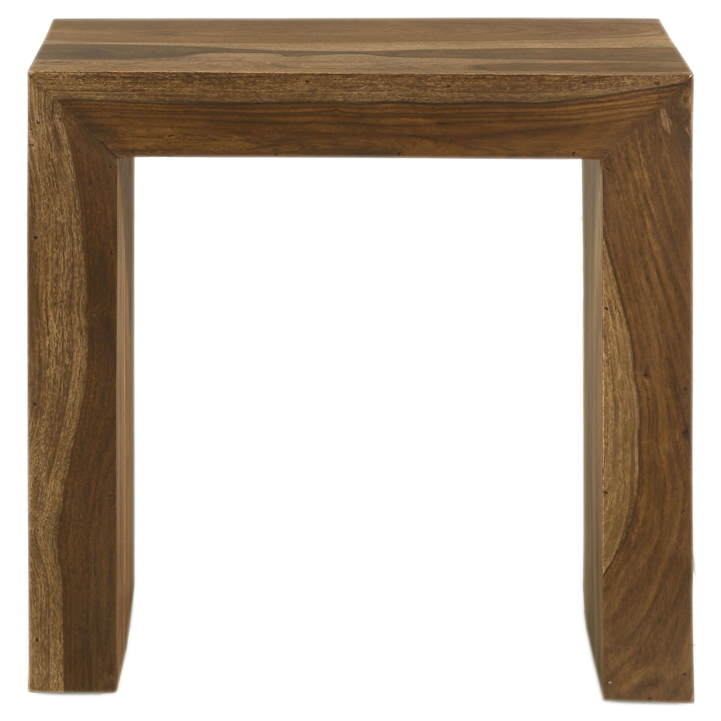 Odilia Square Solid Wood Coffee Table Auburn