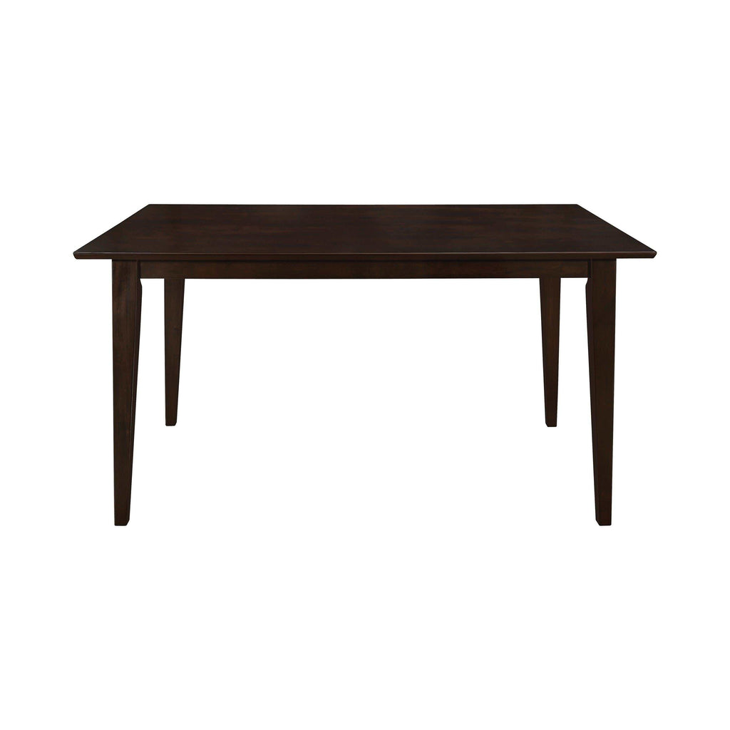 Gabriel Rectangular 59-inch Wood Dining Table Cappuccino