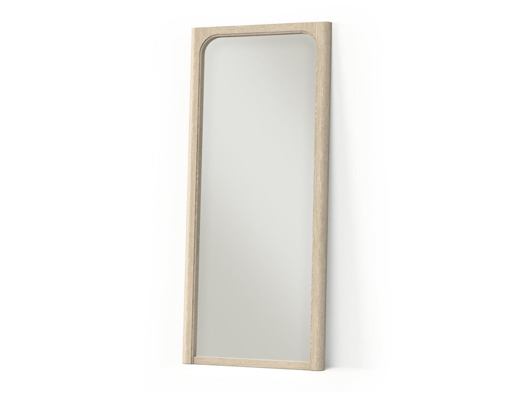 Solano 80-inch Full Length Floor Mirror Weathered Mango