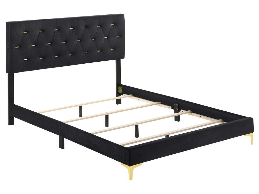 Kendall Upholstered Eastern King Panel Bed White