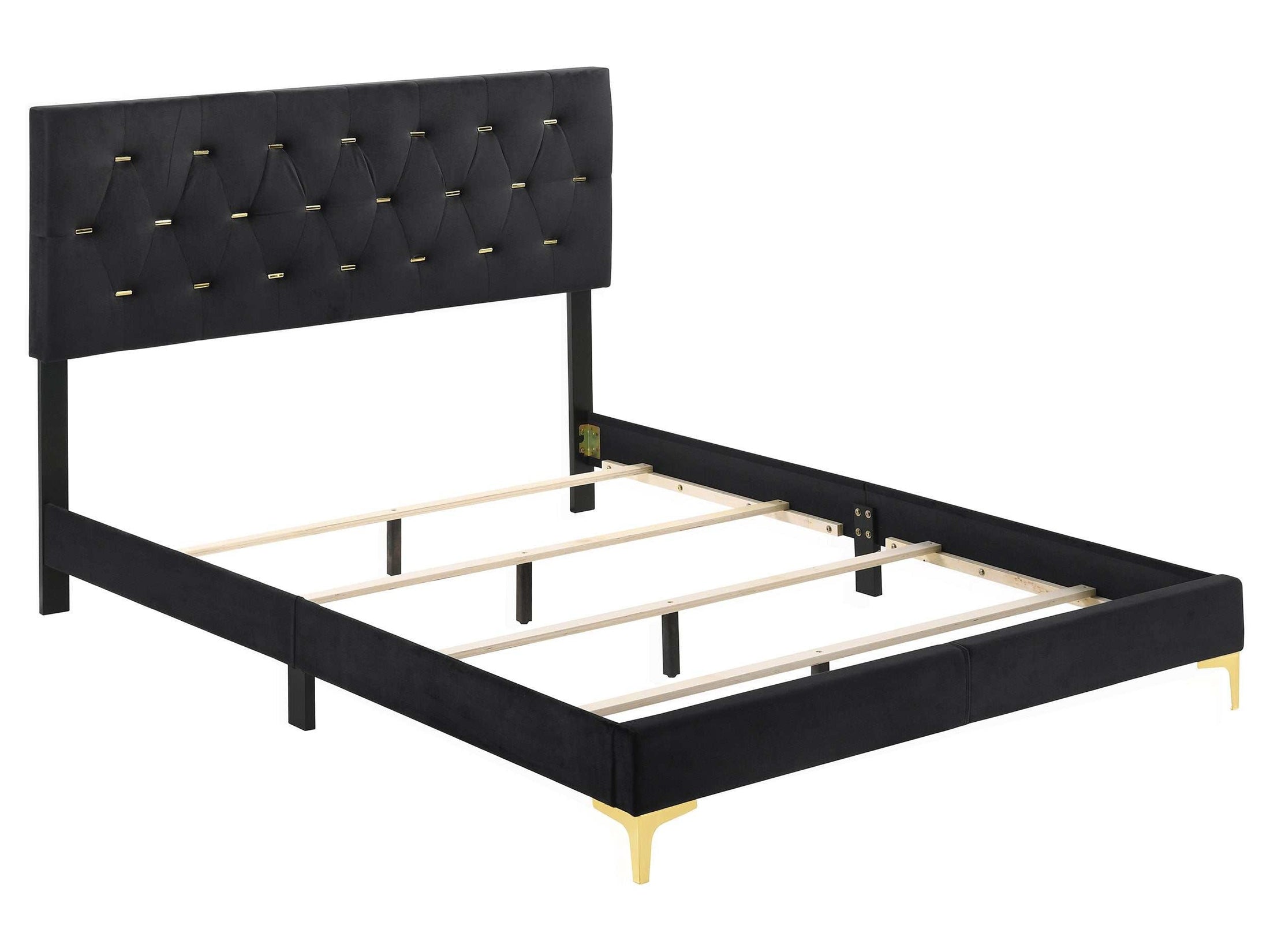 Kendall Upholstered Eastern King Panel Bed White