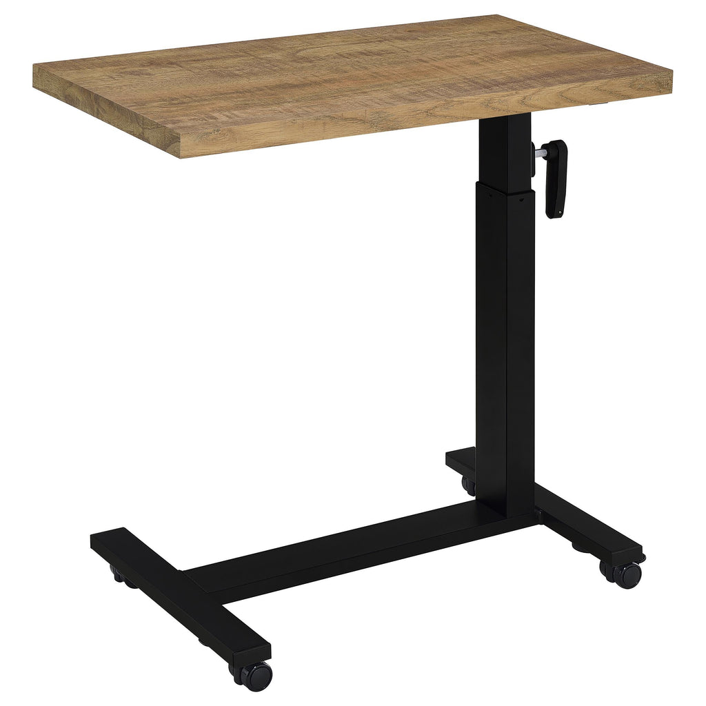 Westpark Height Adjustable Mobile Bedroom C-Table Black