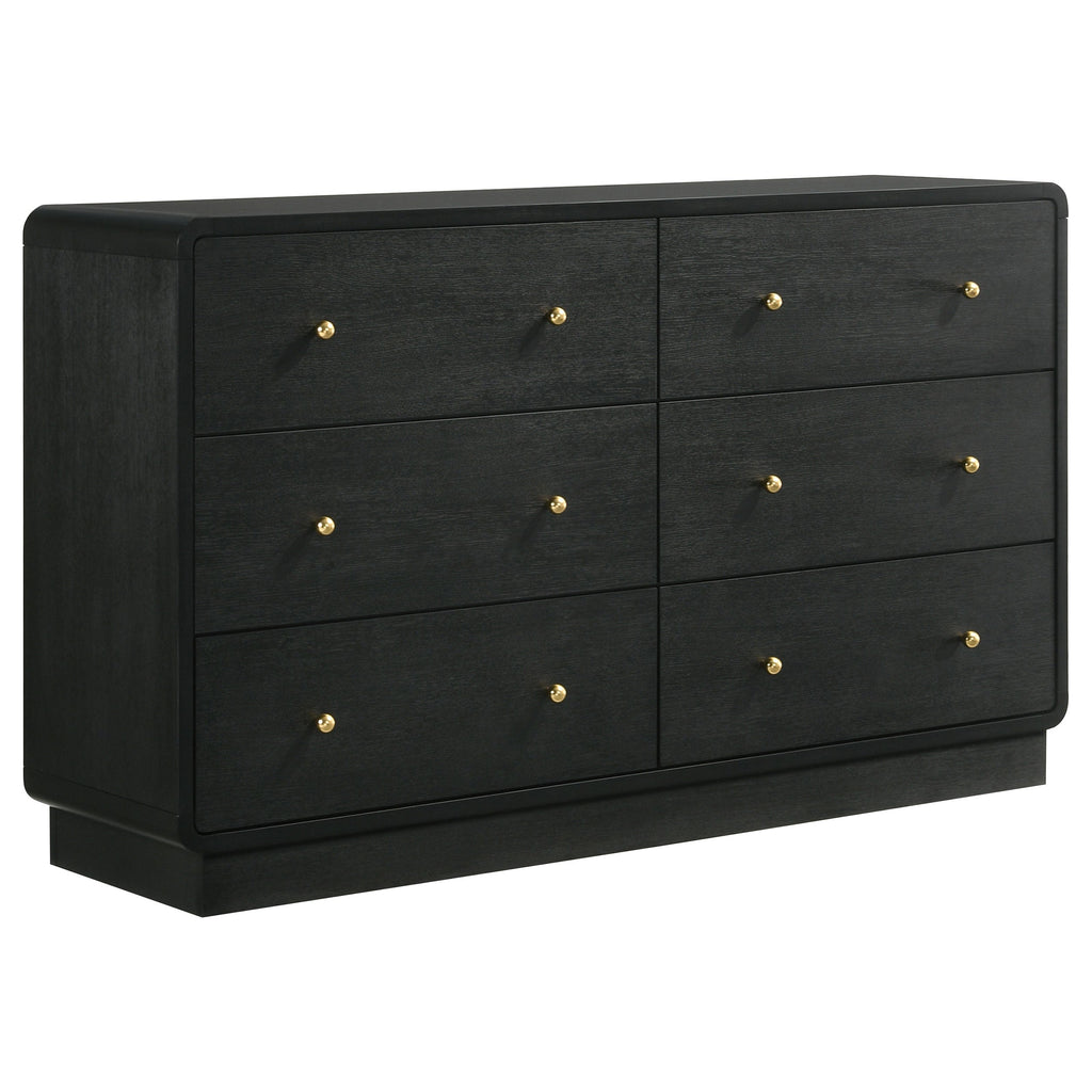 Cavelle 4-piece Full Bedroom Set Black
