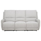 Sylmar 2-piece Chenille Power Reclining Sofa Set Dove Grey