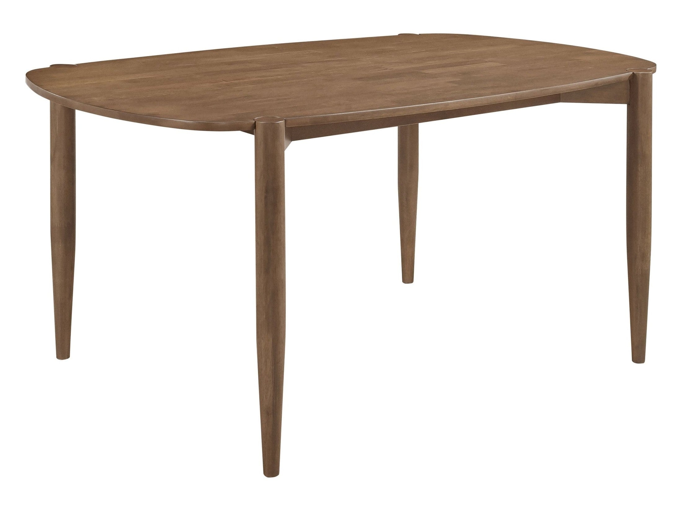 Dortch Oval 63-inch Solid Wood Dining Table Walnut