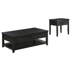 Concord 2-drawer Rectangular Coffee Table Distressed Java