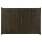 Reseda 81-inch Extension Leaf Dining Table Ash Brown