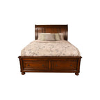 Galaxy Home Baltimore Queen Bed in Dark Walnut