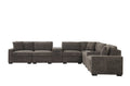 Barista Chocolate 8-Piece Modular Sectional Set