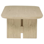 Kailani Coastal Rectangular Cocktail Coffee Table Beige Oak