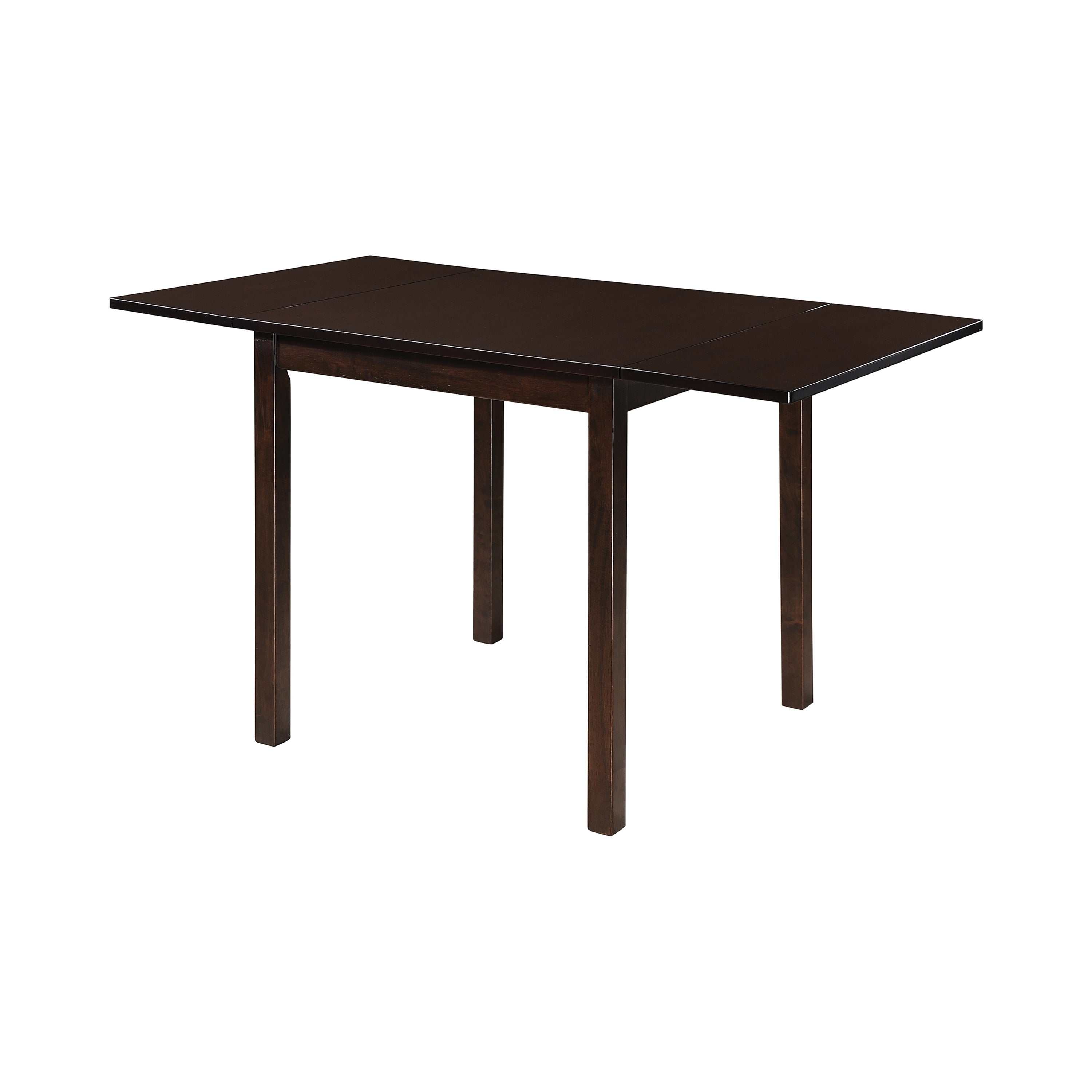 Kelso 3-piece Drop Leaf Dining Table Set Cappuccino and Tan
