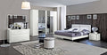 ESF Furniture - Dama Bianca 4 Piece King Bedroom Set - DAMABIANCABEDKS-4SET