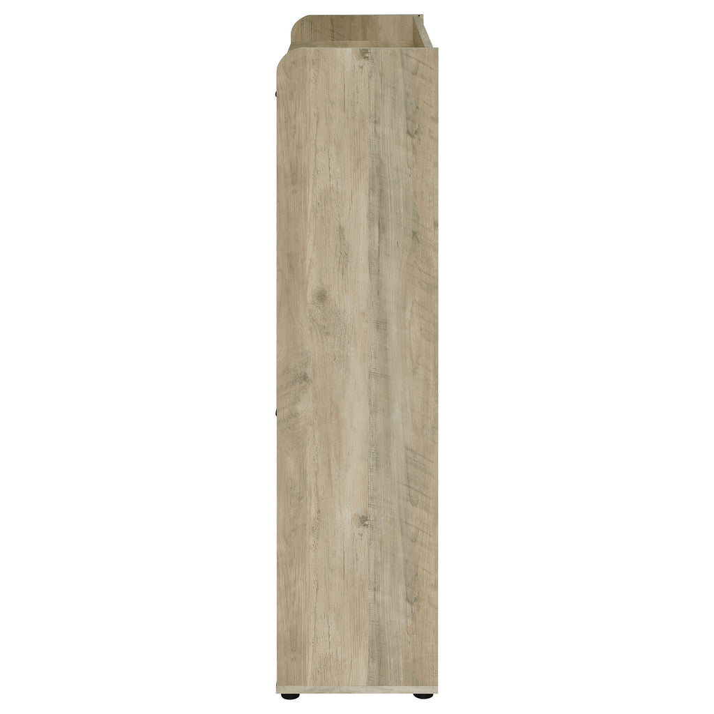 Denia 3-tier Engineered Wood Shoe Cabinet White