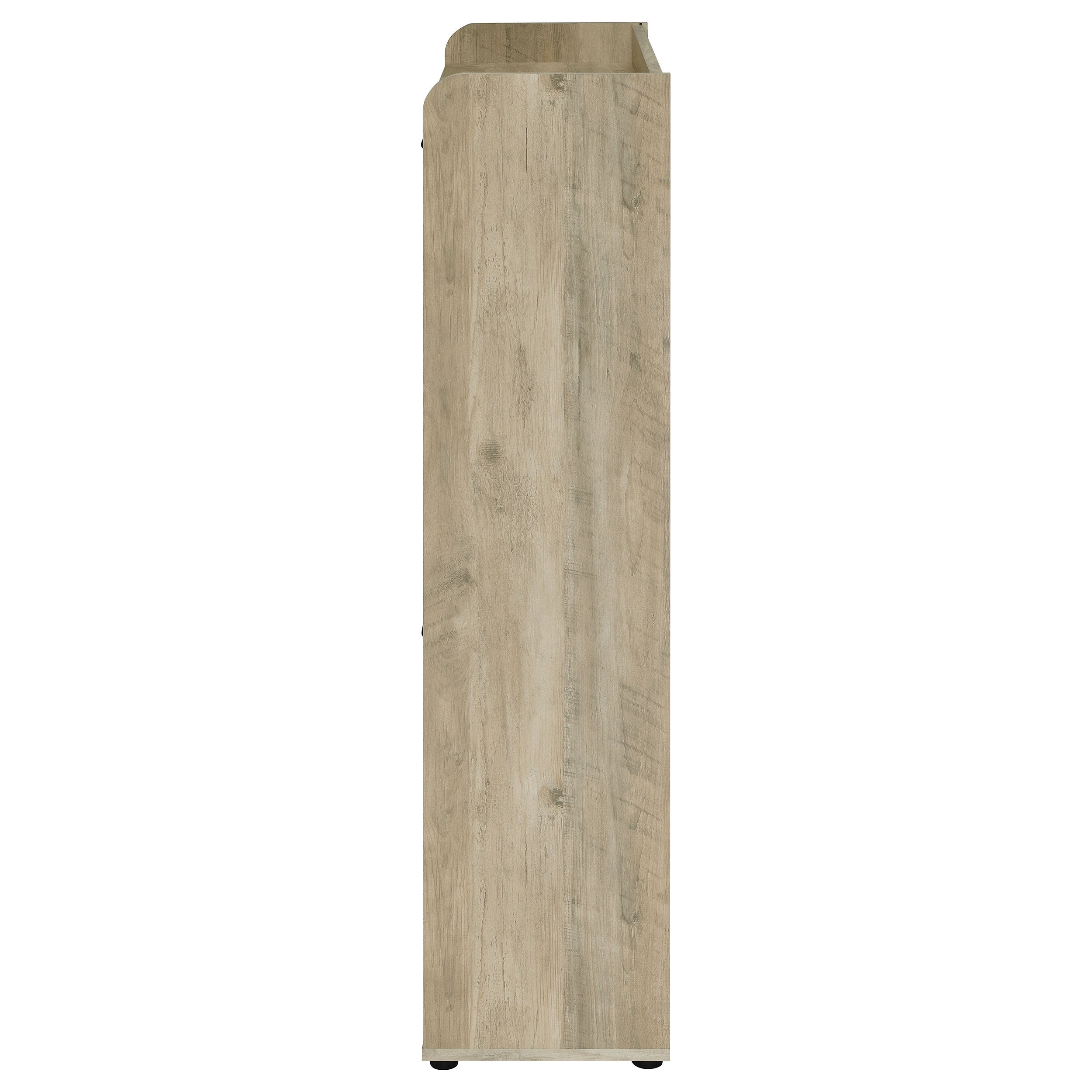 Denia 3-tier Engineered Wood Shoe Cabinet White